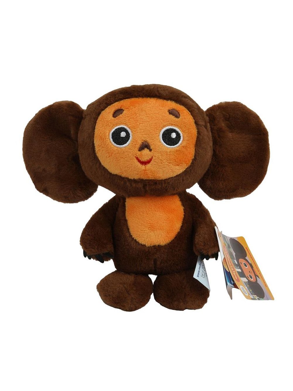 Игрушка мягкая Чебурашка мягкий 17см., без чипа