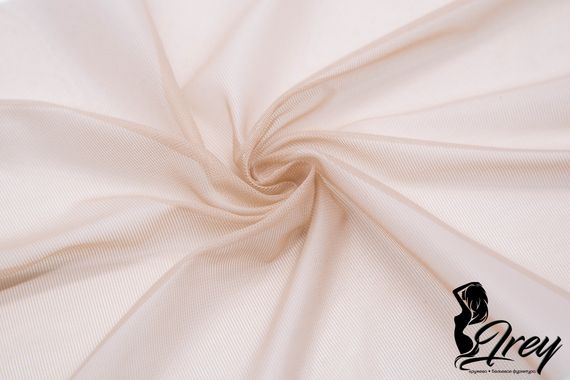 Корсетная сетка Lauma, мягкая, арт.388А,  кофе с молоком 030