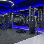 A3010 Вертикальный держатель для олимпийских грифов (на 8 шт) ТАНГЕН