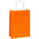 Пакет подарочный «Классика» 22*16*8 см, оранжевый
