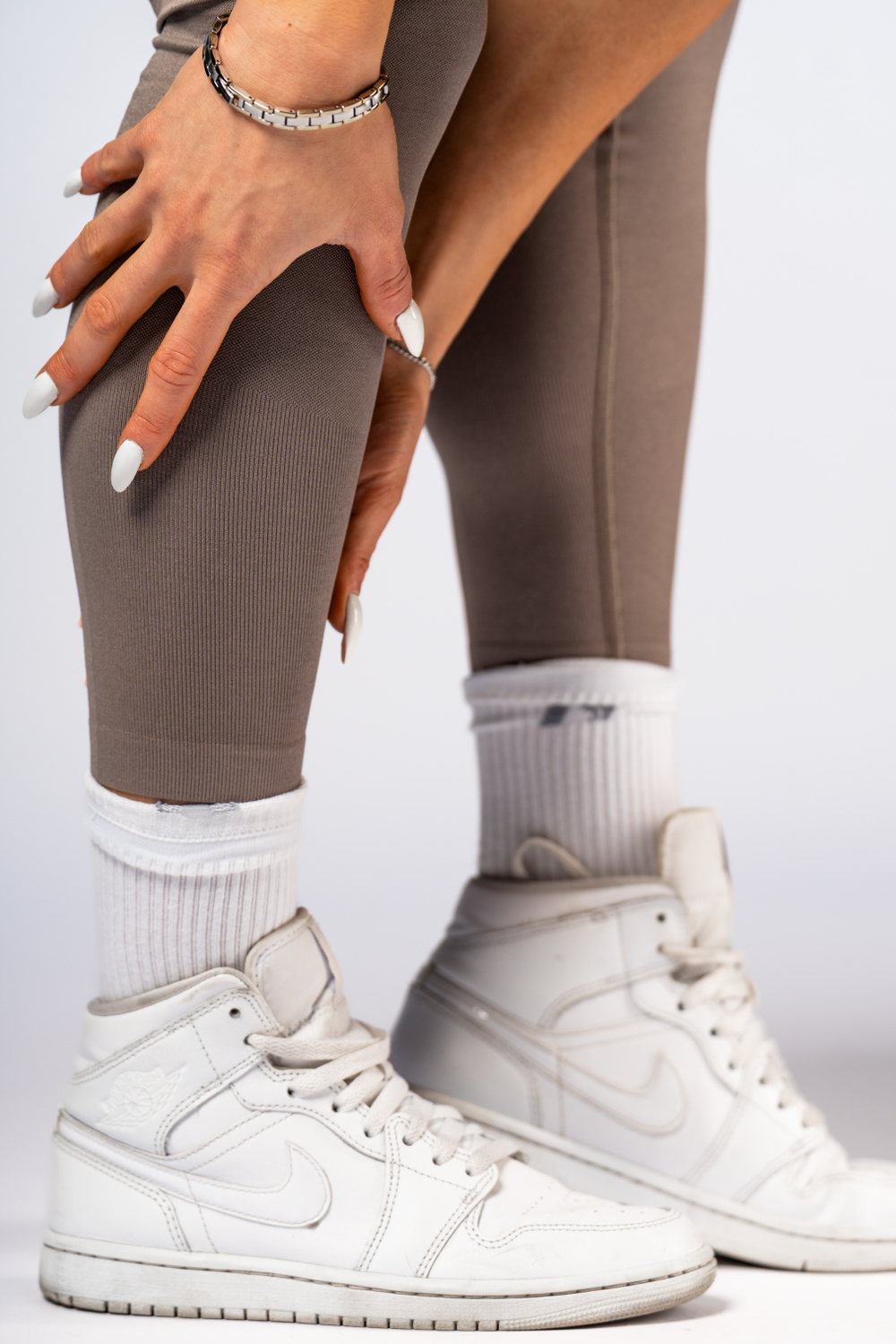 Леггинсы High-Waist Push-Up Leggings POWER 888 LIGHT BROWN ASH