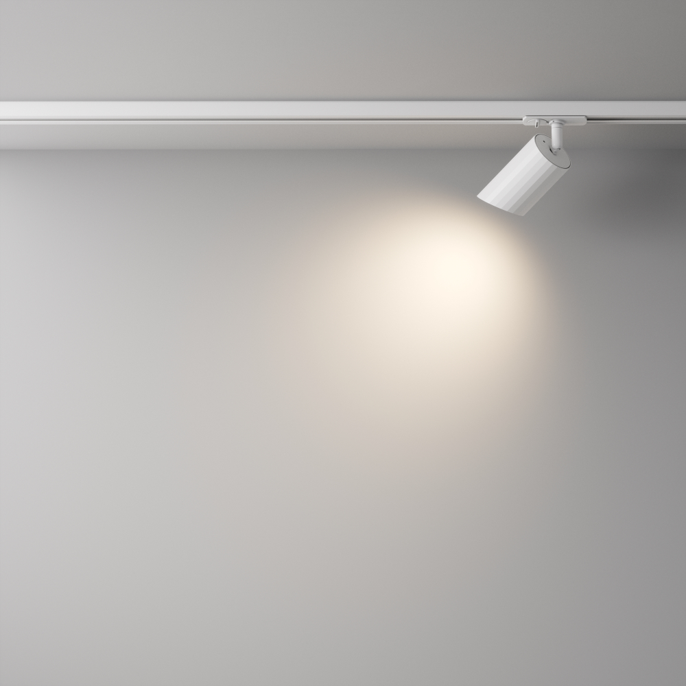 Трековый однофазный светильник Maytoni Unity Lipari TR087-1-GU10-W