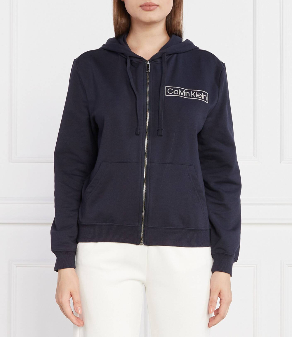 Худи Calvin Klein Underwear - темно-синий(000QS6801E)