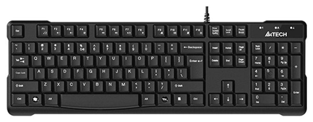 Клавиатура A4Tech KR-750 черный
