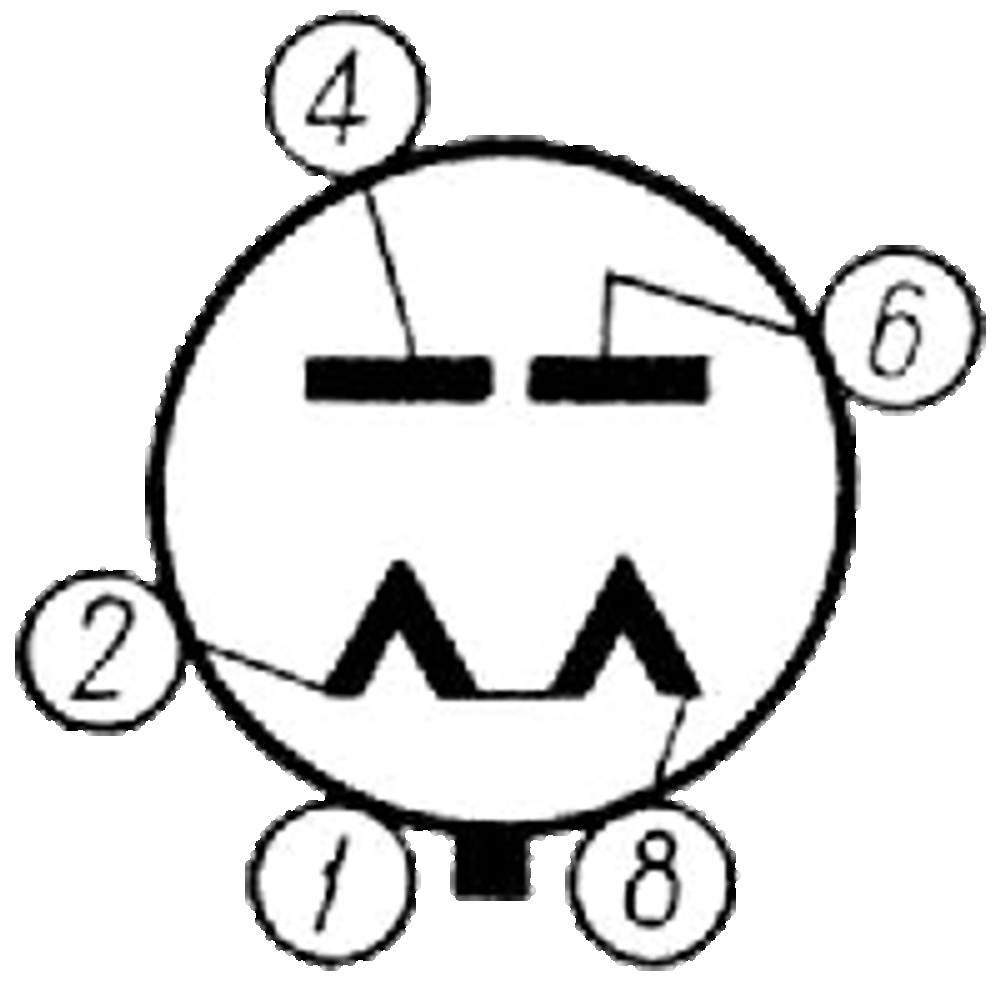 ЦОКОЛЕВКА радиолампы 5Ц3С