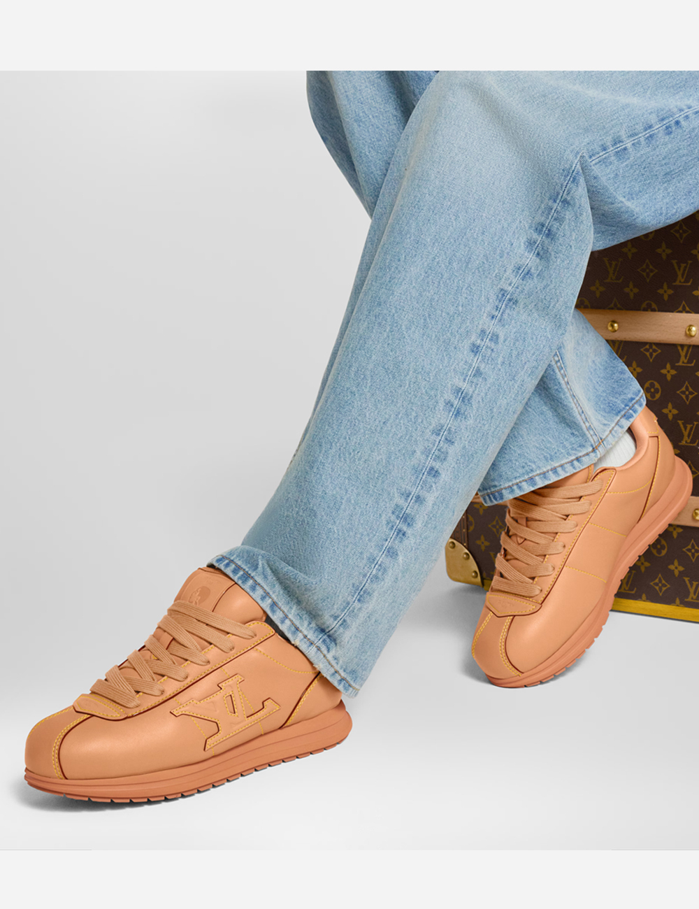 Louis Vuitton Buttersoft Sneaker "Tan" (1AIKE4)