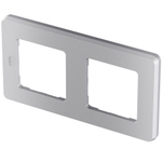 Рамка 2 поста алюминий Inspiria Legrand