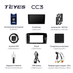 Teyes CC3 9"для Mercedes Benz R-Class 2005-2017