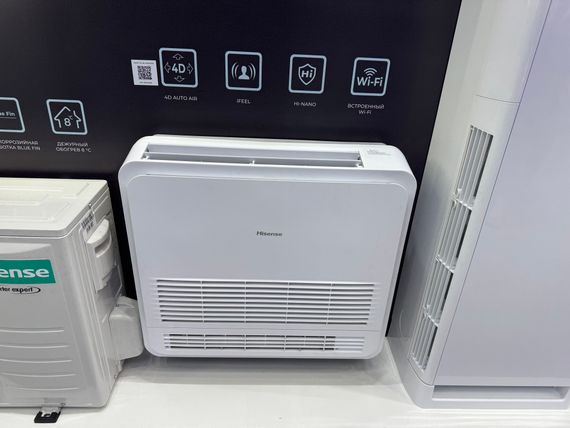 Внутренний блок консольного типа серии MULTI EU DC Inverter AKT-12UR4RK8 (канальный)