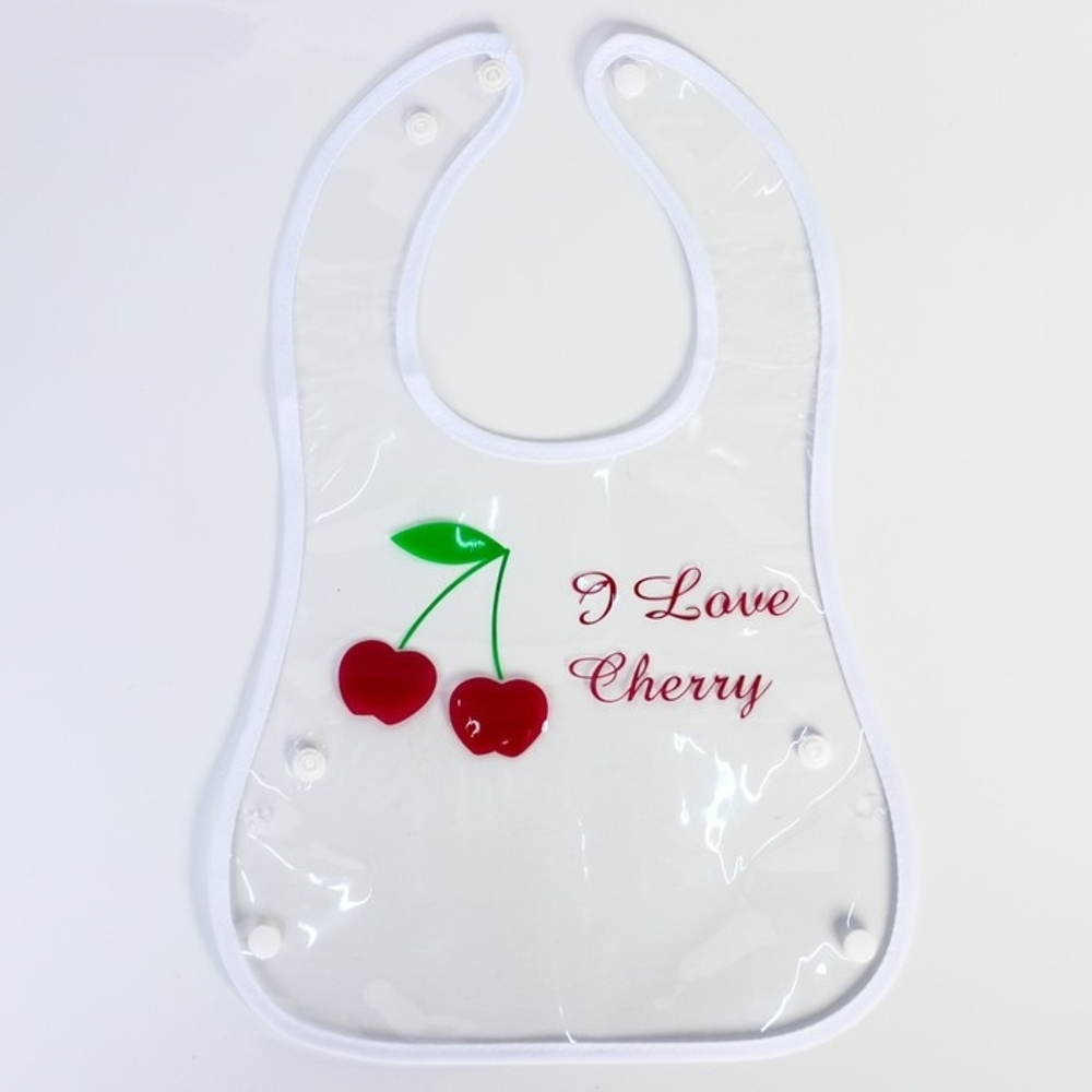 4482584 Нагрудник прозрачный с карманом, на клепках