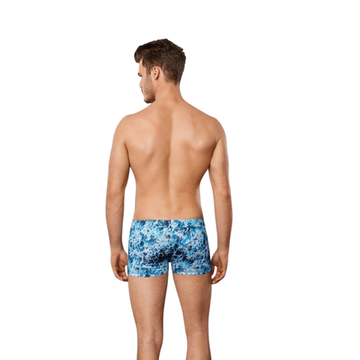 Мужские трусы боксеры голубые с принтом Doreanse 1805