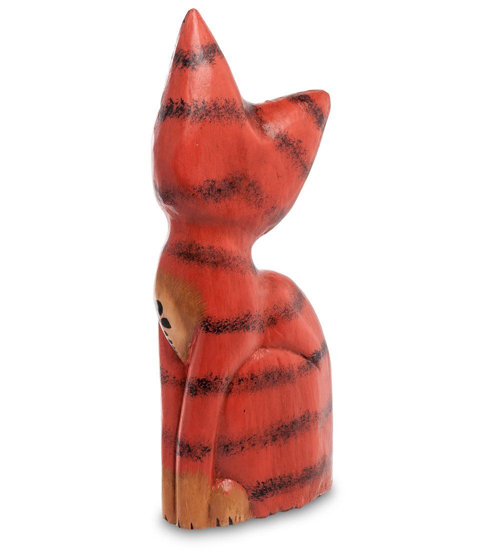 28-043 Статуэтка КОШКА рыжая 30 см