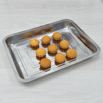 Поднос 35*26*4см нерж глубокий