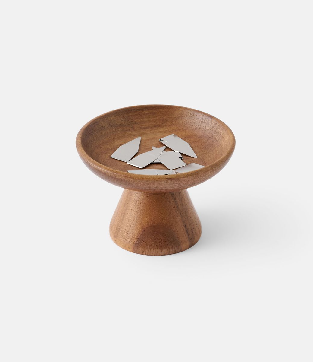 Ystudio Wooden Ring Dish — держатель мелочей