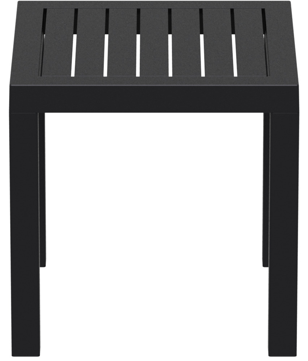 Столик пластиковый журнальный Siesta Contract Ocean Side Table, черный