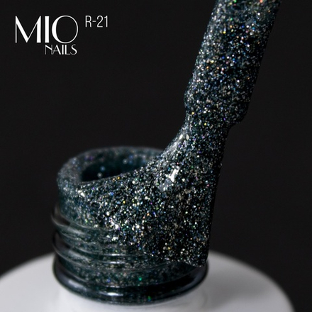 Гель-лак MIO NAILS R-21. Изумрудный перелив, 8мл.