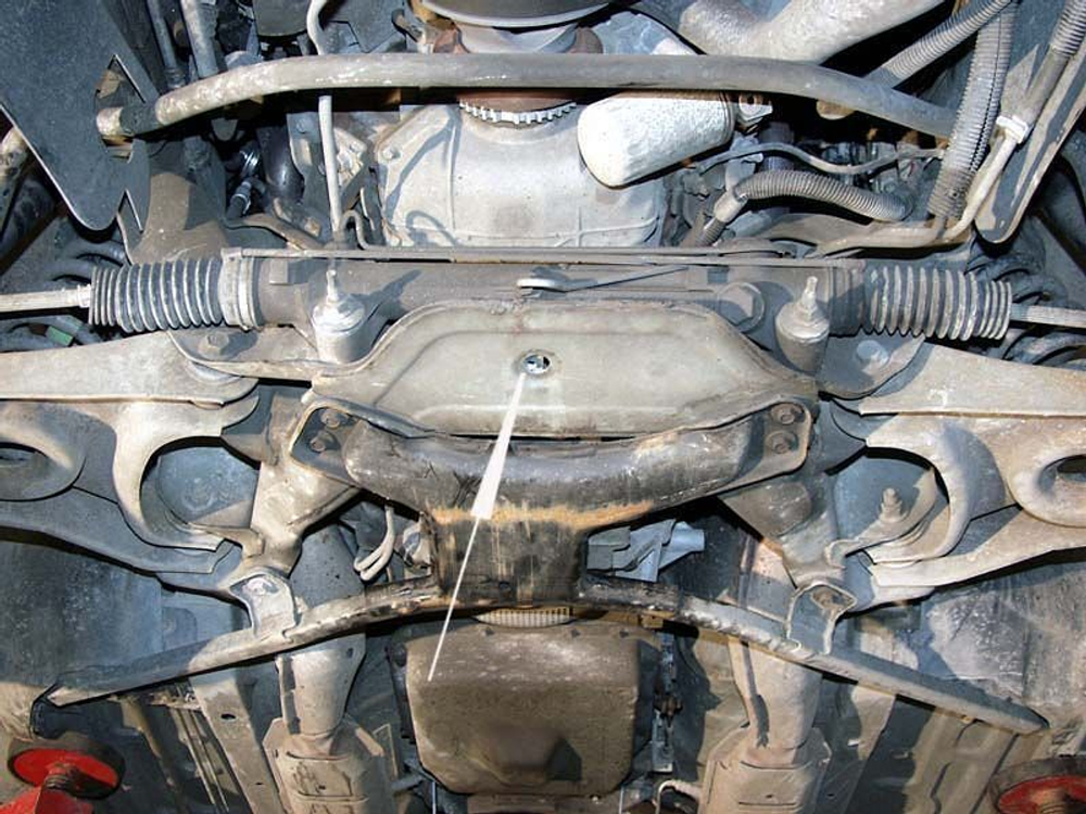 Защита картера Sheriff для Ford Mustang IV 1993-1998 арт.08.0729