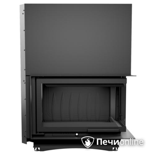 Каминная топка Kratki Oliwia/P/BS/G (угловое стекло справа гильотина) чугун