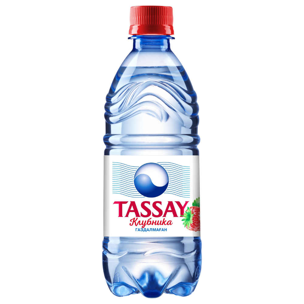 БОНУС Минеральная вода Tassay негазированная клубника 0,5 л