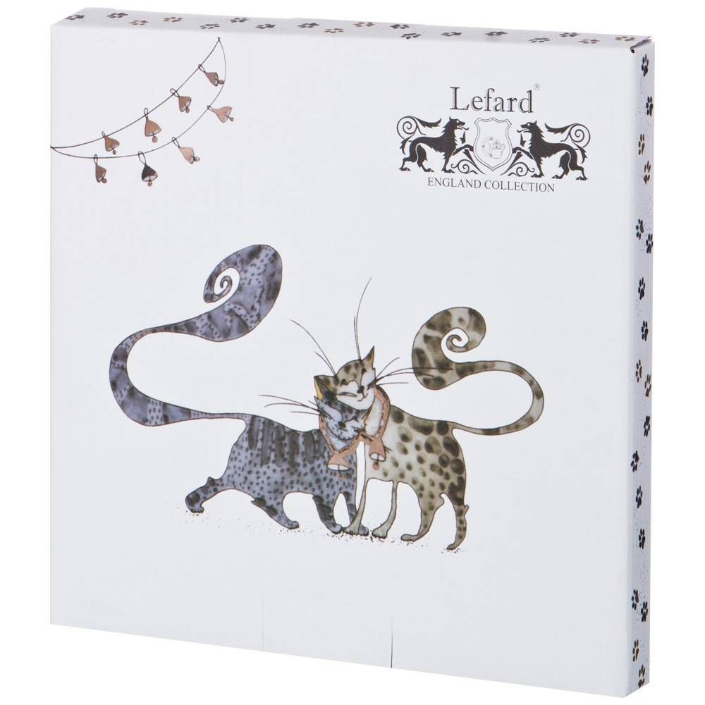 ТАРЕЛКА ЗАКУСОЧНАЯ LEFARD "КОТИКИ" 21 СМ (КОР=48ШТ.)