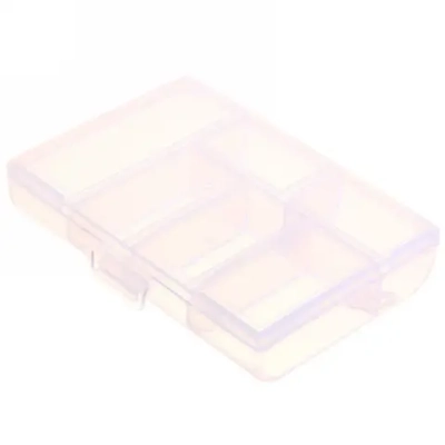 Таблетница - органайзер 6 ячеек «VOSTOKDOM», цвет прозрачный и голубой, 12*9*2см