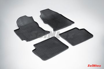 Резиновые коврики в салон Toyota Corolla (E120) (2000-2007) "Сетка"