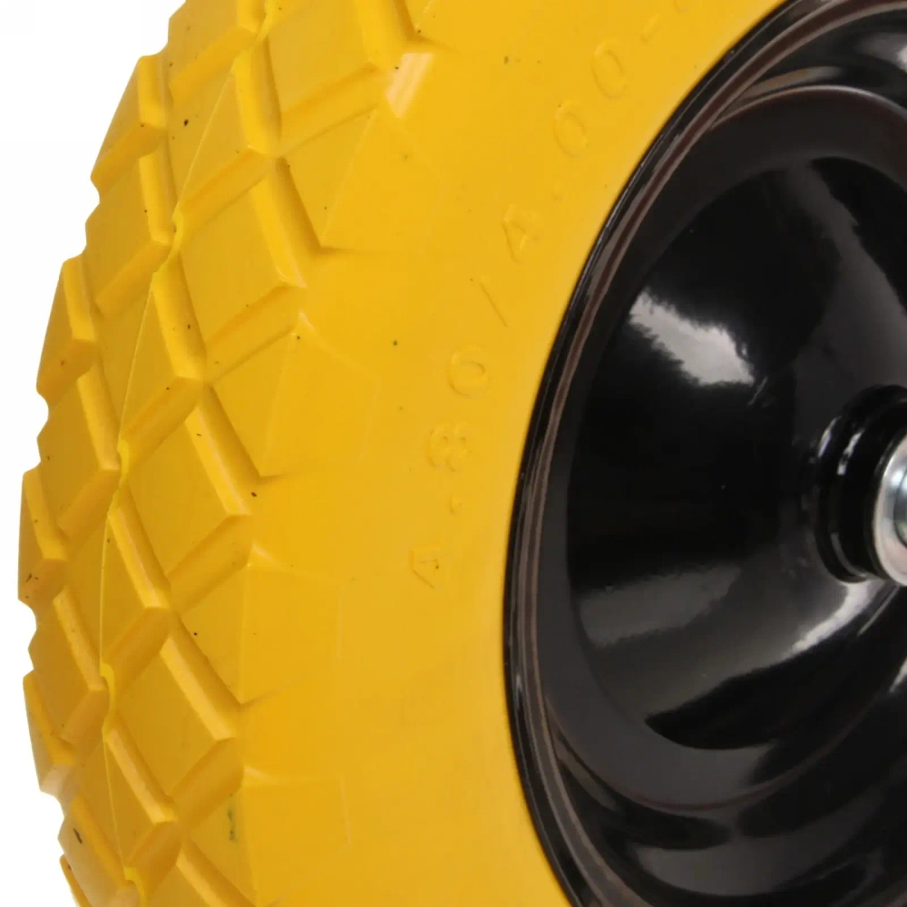 Колесо к тачке 16» 4,00*8 (ось 20мм) вспененный полиуретан