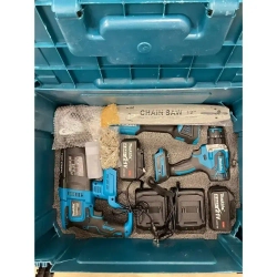 Набор 9в1, Электроинструмент Аккумуляторный, УШМ, Гайковерт, Шуруповерт, Перфоратор, Лобзик, Циркулярка