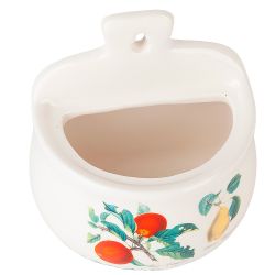 Солонка навесная " " 12х9х12,5см v=450мл (керамика) (подарочная упаковка)