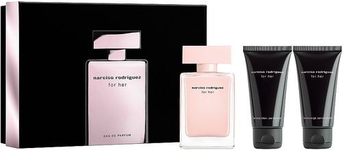 NARCISO RODRIGUEZ FOR HER EDP SET 50 ML + B/L 50+ S/G 50 ML
