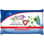 Салфетки влажные ГАРМОНИЯ СВЕЖЕСТИ Антибактериальные 60шт
