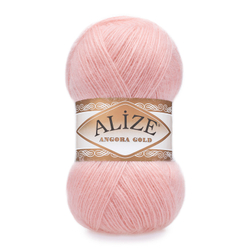 Пряжа Angora Gold, 100г, 550м, 20%шерсть,80%акрил (цена за 1 шт)