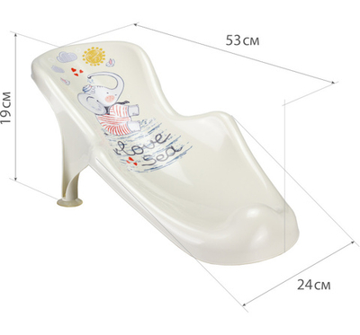 Горка для купания ДЕКО с рисунком М2585