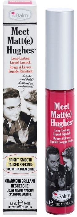 theBalm Meet Matt(e) Hughes Long Lasting Liquid Lipstick - Стойкая жидкая помада, 7,4 ml