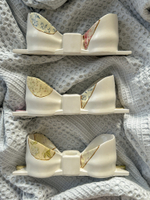 Гипсовый подсвечник Бант Kintsugi