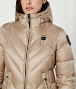 Пуховая куртка ALICIA BLAUER - бежевый(BLDC03051 006047)
