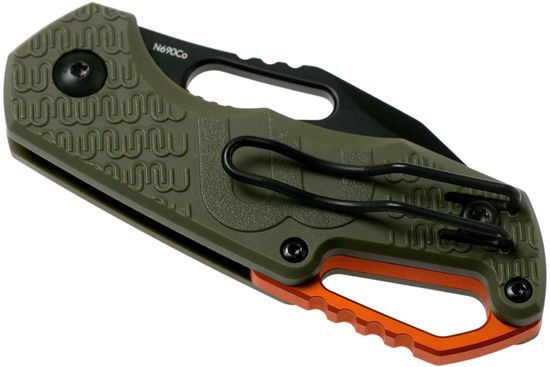 Складной нож MKM "ISONZO" MKM/FX03 3PGO c клинком из стали Böhler N690, рукоять FRN