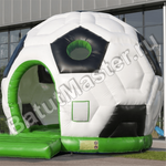 Коммерческий надувной батут «Футбольный мяч» с крышей, 4,5*4,5*5