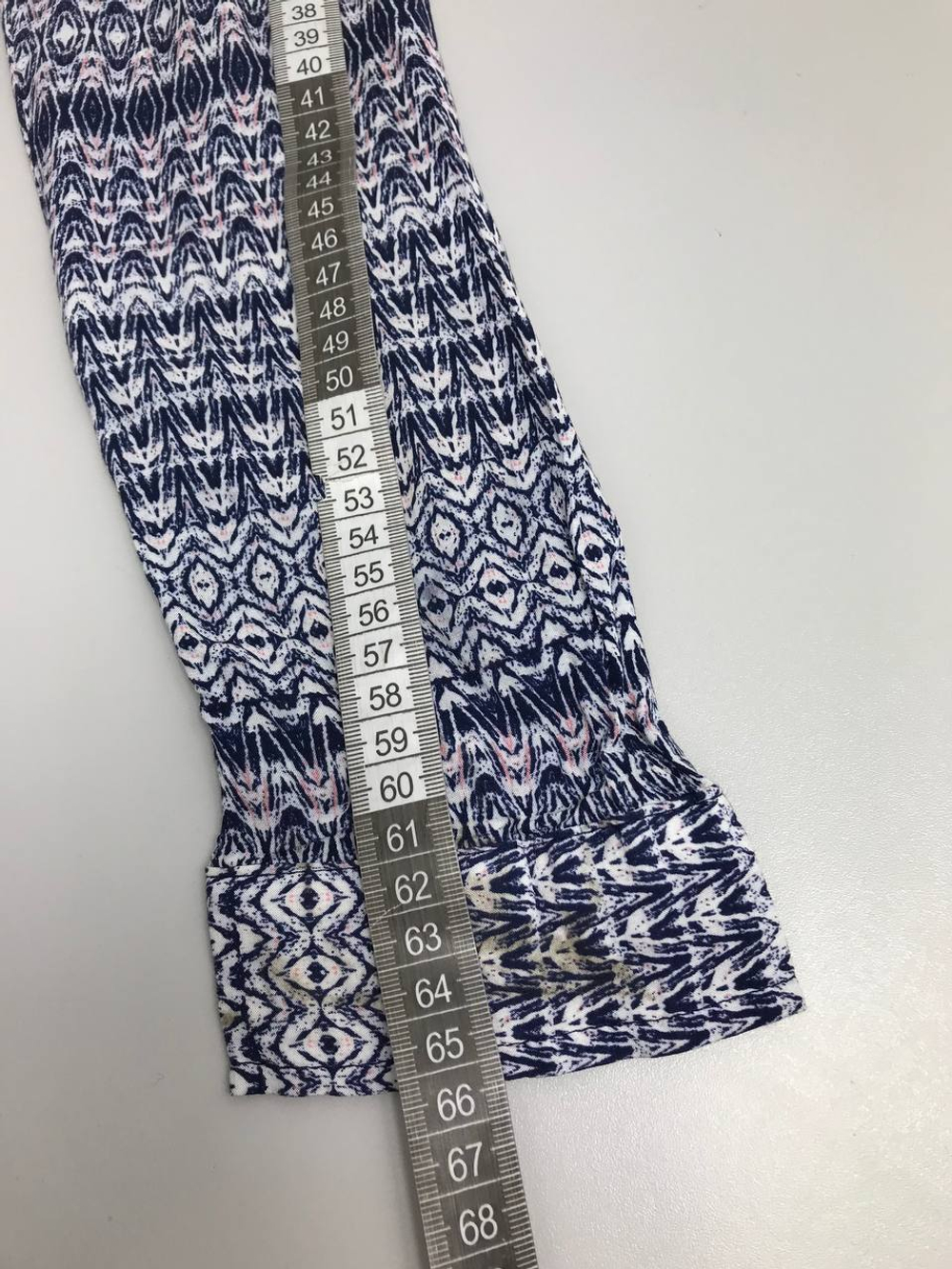 Рубашка Jean Pascale с принтом 44 размер