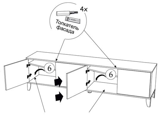 Тумба-ТВ ПАРУС-11 белый / дуб юкон