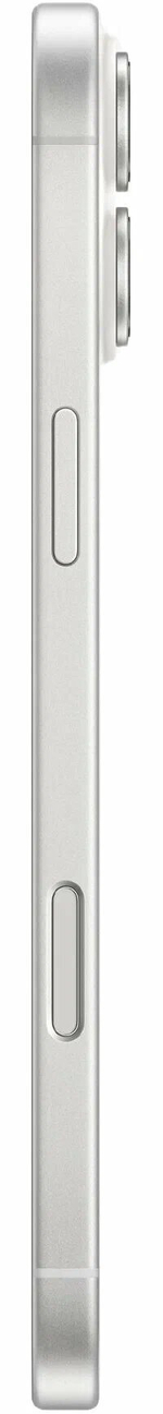 Смартфон Apple iPhone 16 Plus, OLED-экран, 6.7", 128ГБ, белый, nanoSIM+eSIM