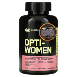Optimum Nutrition Opti-Women Caps.,Мультивитамины для женщин 60/120капс