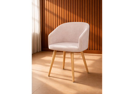 Стул деревянный Woodville Монер 360 латте (glory 10), светлое дерево