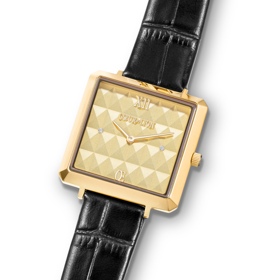 Часы Coeur de Lion Black-Gold 7662/71-1316