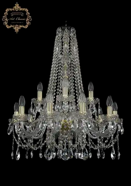 Подвесная люстра Art Classic 11.12.10+5.240.h-69.Gd.Sp