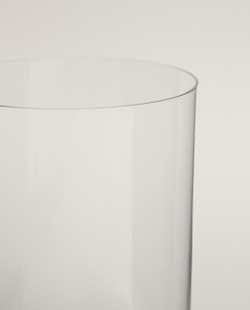 Zara Home стакан из стекла, цвет прозрачный, 14 см