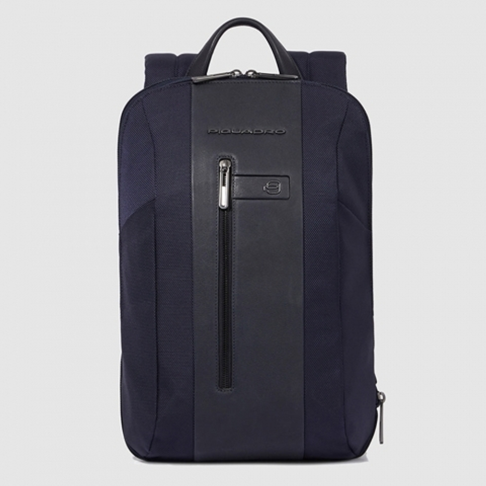Рюкзак тонкий с расширением Piquadro Brief/Blue