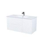 Тумба с умывальником IDDIS Bild, подвесная, 100 см, белый, BIL10W0i95K