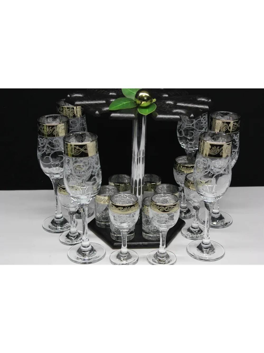 Барный набор 18 предметный с Бокалом