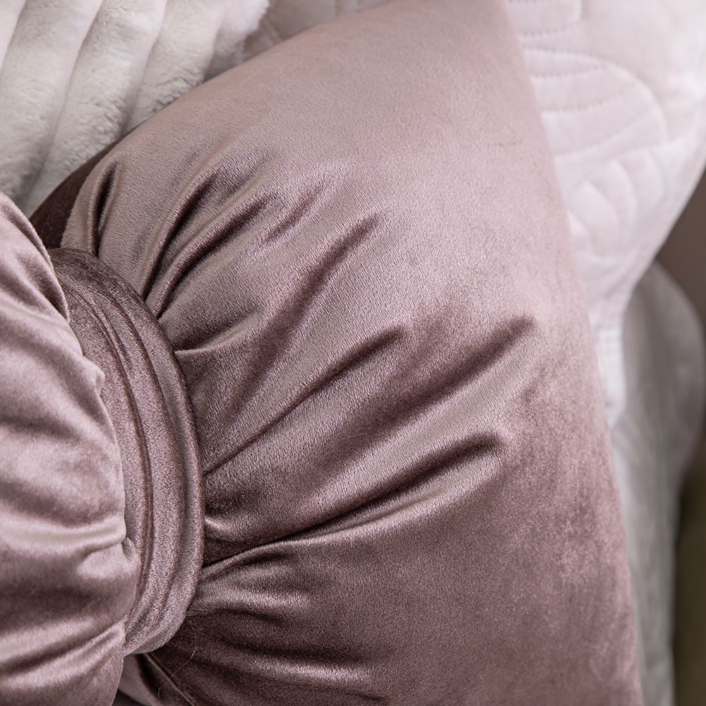 Подушка декоративная Бант Кофе